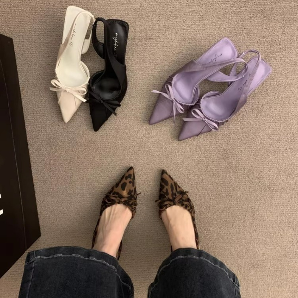 Summer Clothing Fabric - Summer Pointed Toe Women High Heels