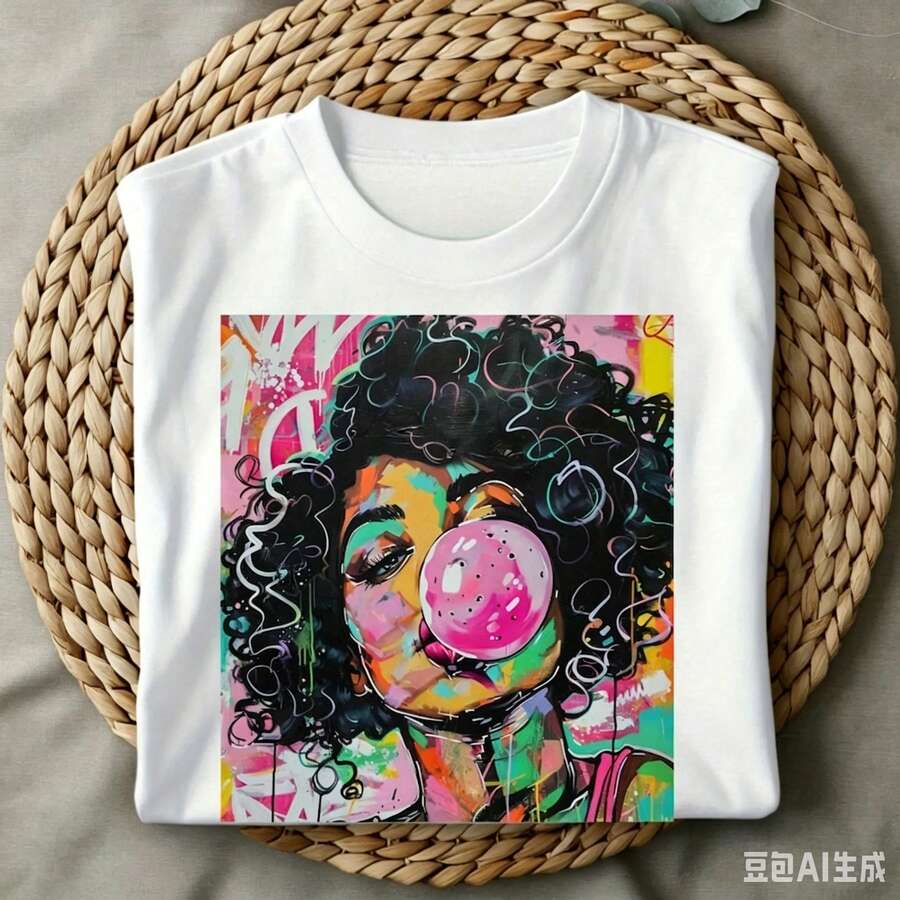 Summer Clothing Trends 2025 Women'S - Funky Weekend Vibes Pop Art Curly