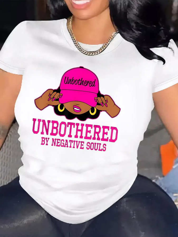 Summer Clothing Trends 2025 Women'S - Womens TShirt Comfortable Crew Neck Casual