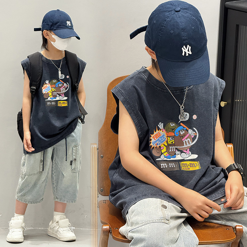 Summer Clothing Drawing - Baoduo children's clothing children's summer clothing