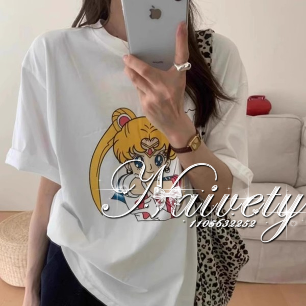 Summer Clothing Good Quality - 2026 Summer Classic Sailor Moon Printed