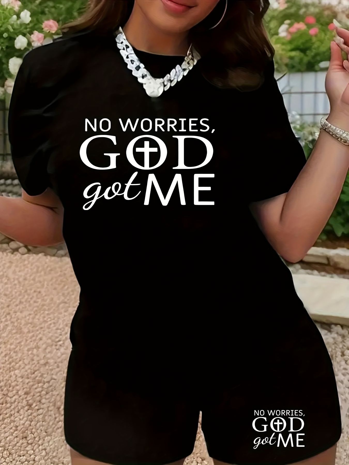Summer Quotes - European and American women's round-neck short-sleeved