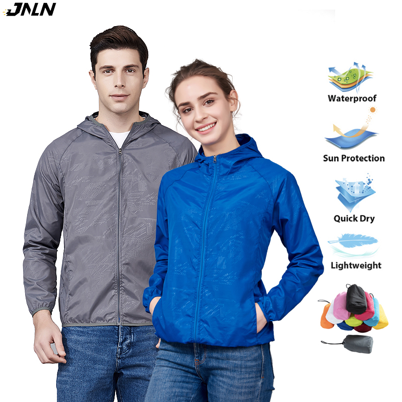 Summer Rain Clothing - JNLN Unisex Hiking Jacket Men Women