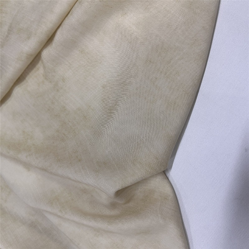Soft Summer Yellow Clothing - Light Yellow Misty Floral Soft Cotton