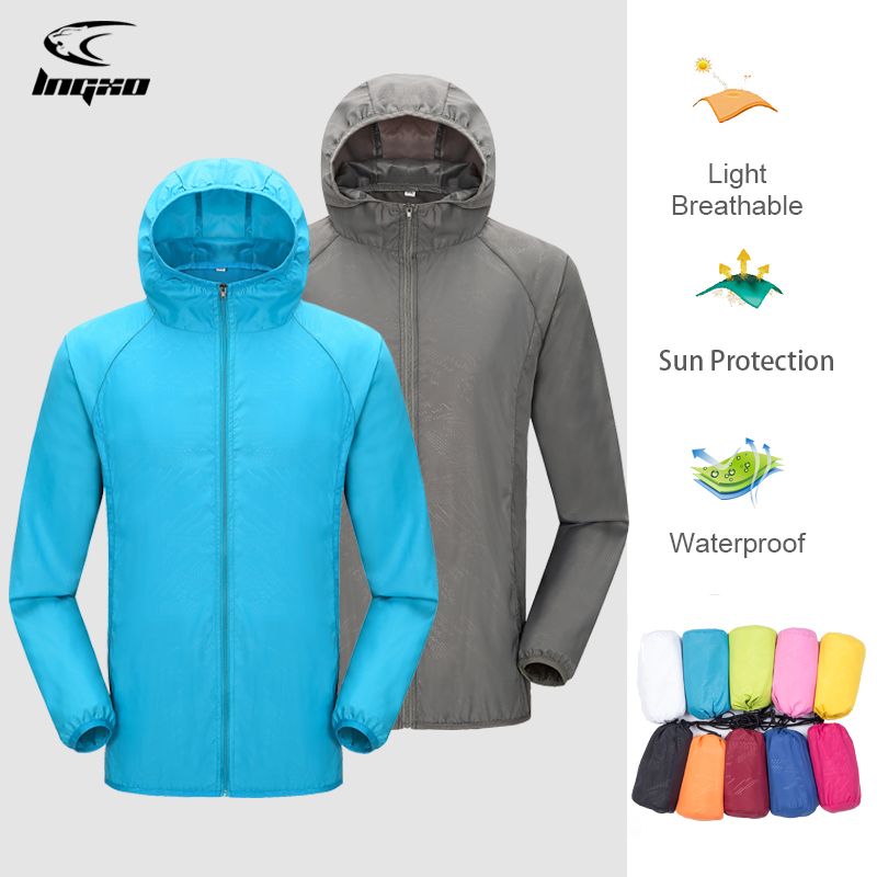 Camping Rain Jacket Men Women  - Summer Rain Clothing review and price