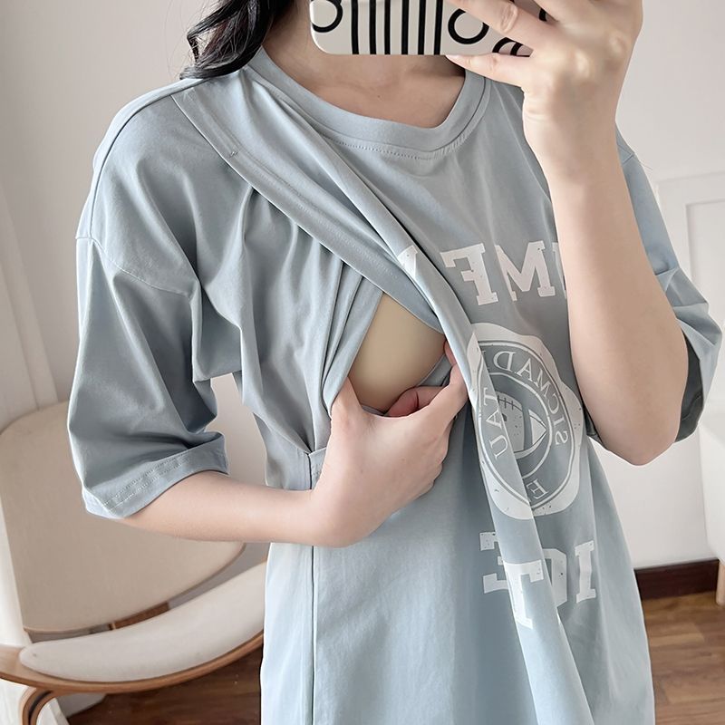 Nursing Dress Pregnant Breastf - Summer Clothing review and price