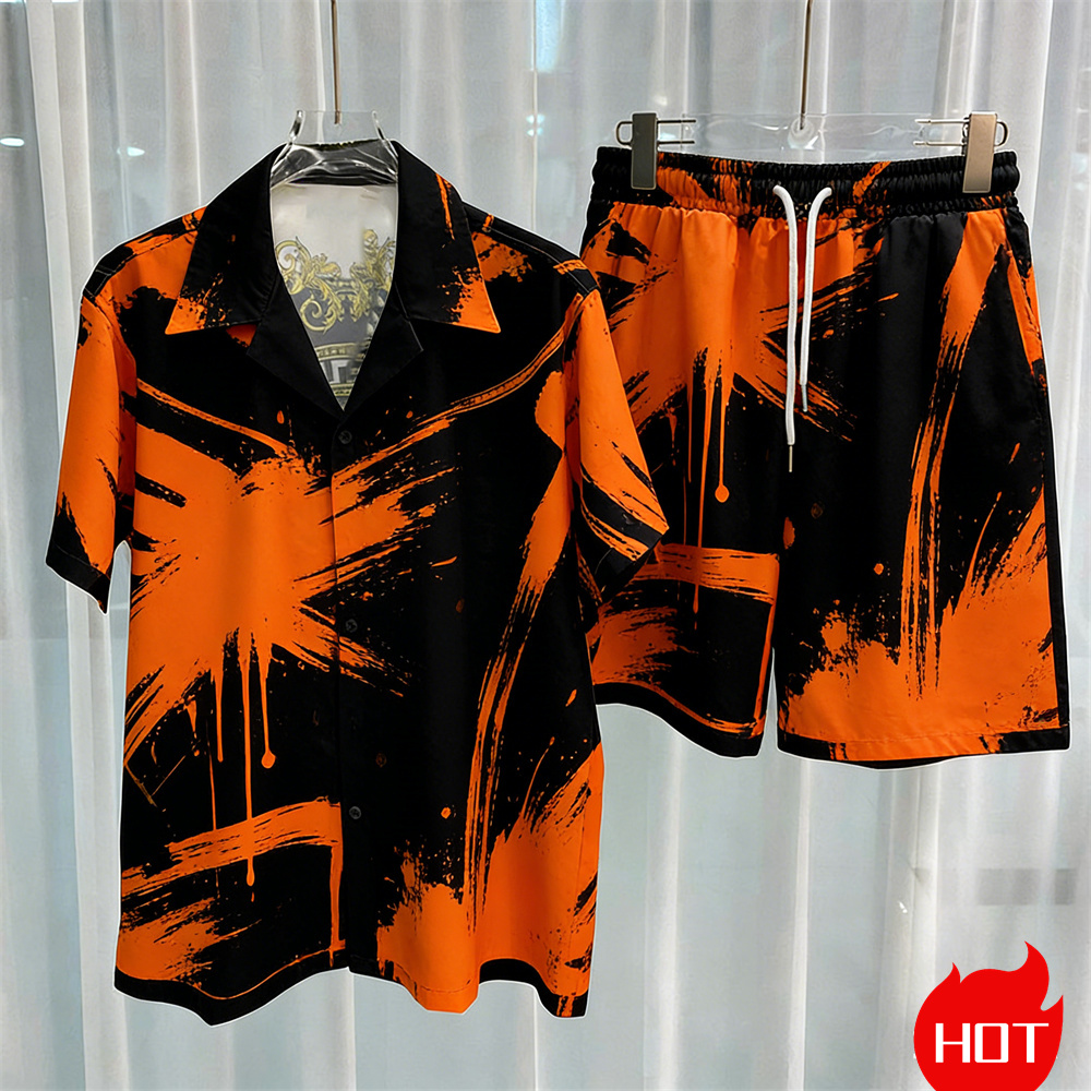 Digital printed men's set fash - Summer Clothing Sets Men review and price