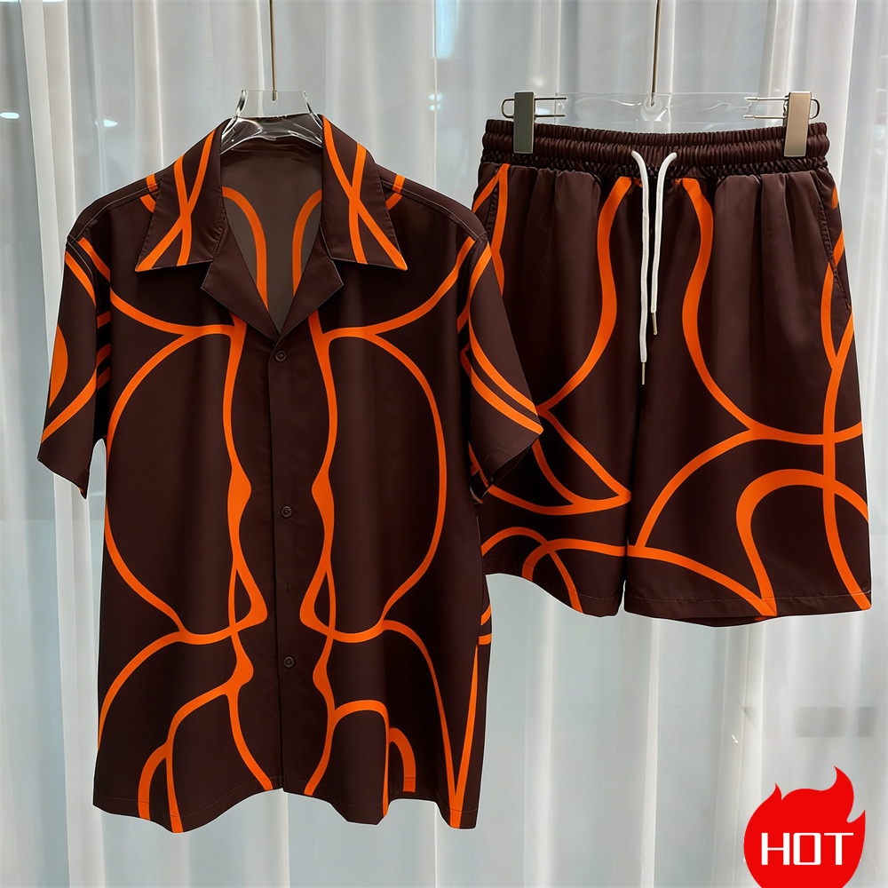 Digital printed men's set fash - Summer Clothing Sets Men review and price