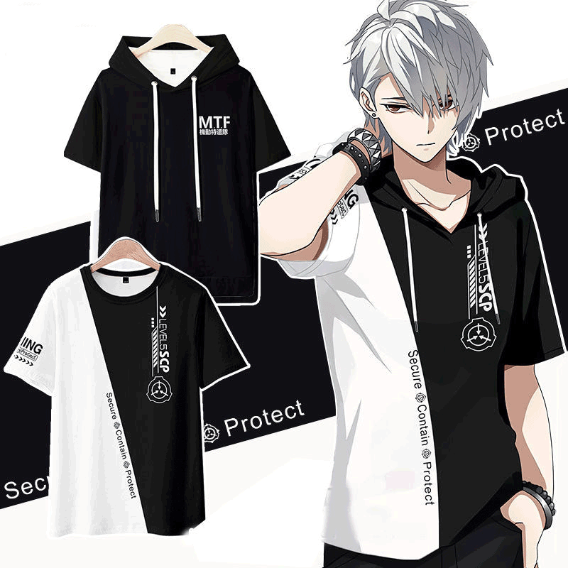 Scp Foundation 3D T Shirt Wome - Japanese Summer Clothing Men review and price