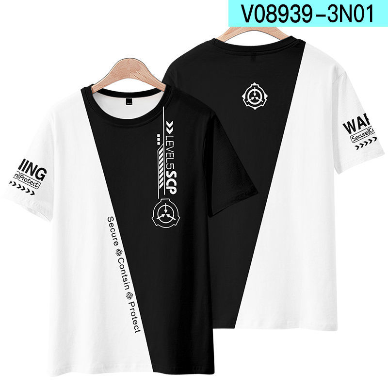 Scp Foundation 3D T Shirt Wome - Japanese Summer Clothing Men review and price