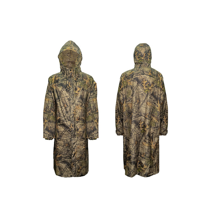 Camouflage Long Raincoat for M - Summer Rain Clothing review and price