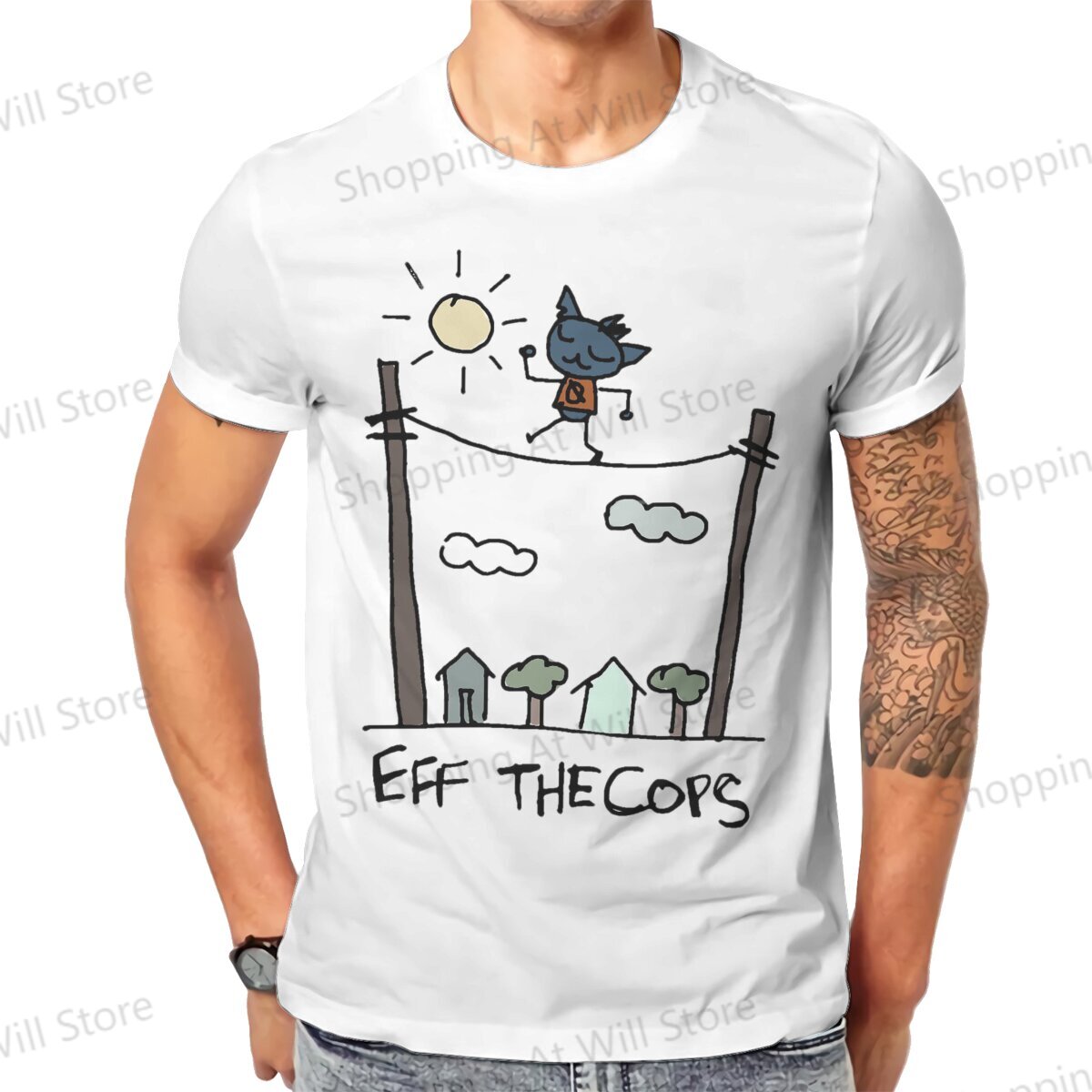 Summer Men's and Women's T-shi - Summer Clothing Drawing review and price