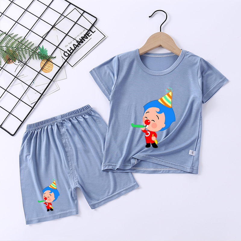 Plims Clown Children Pajamas H - Summer Days Clothing review and price
