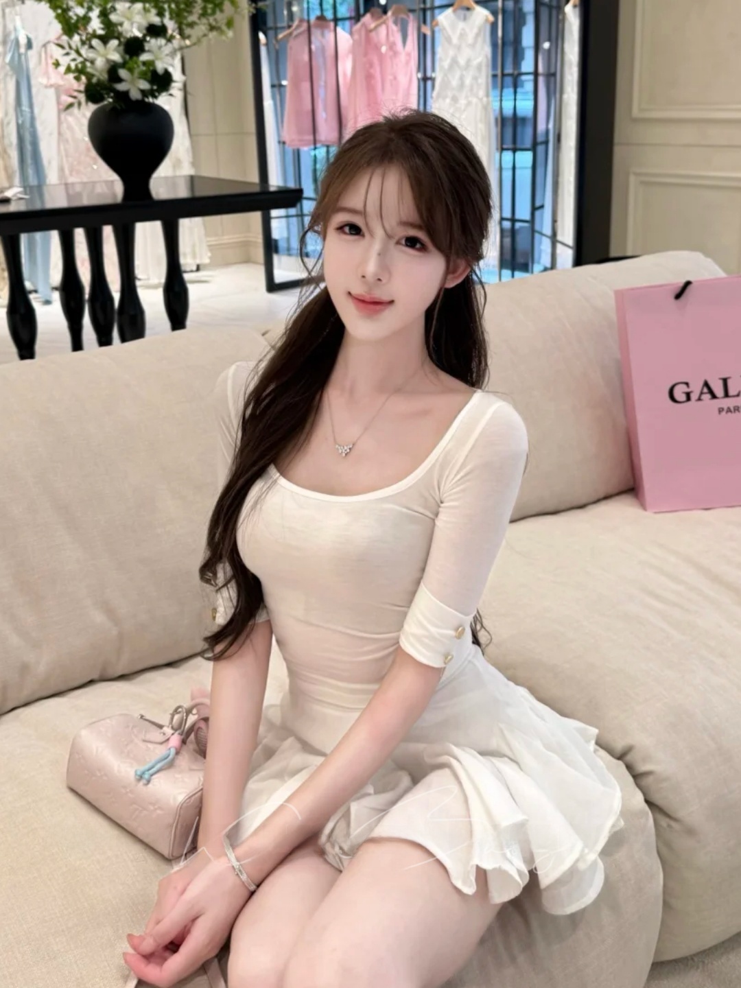 Pure High Waist A-Line Skirt A - Summer Line Clothing Brand review and price