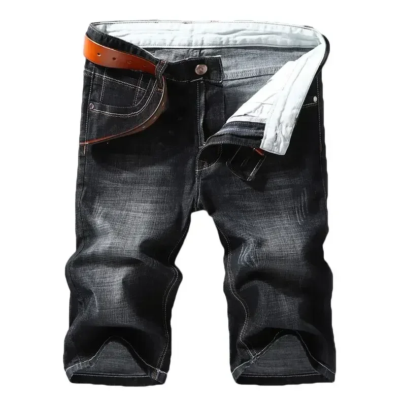 Casual Slim Denim Shorts Men S - Summer Clothing Brands review and price