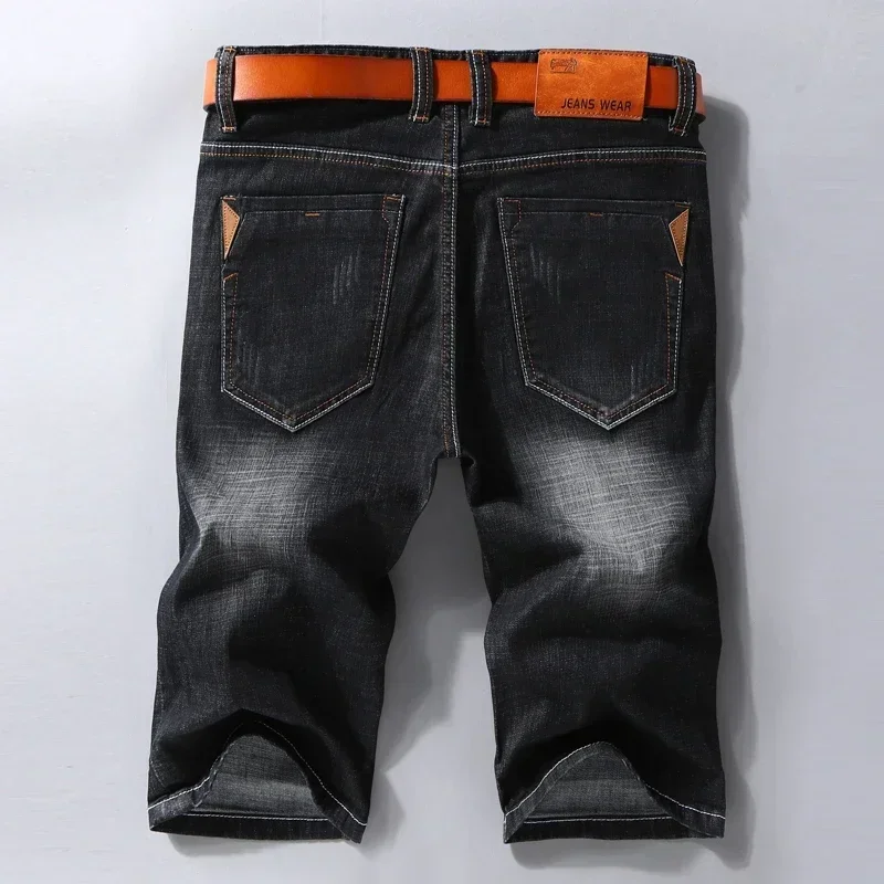Casual Slim Denim Shorts Men S - Summer Clothing Brands review and price