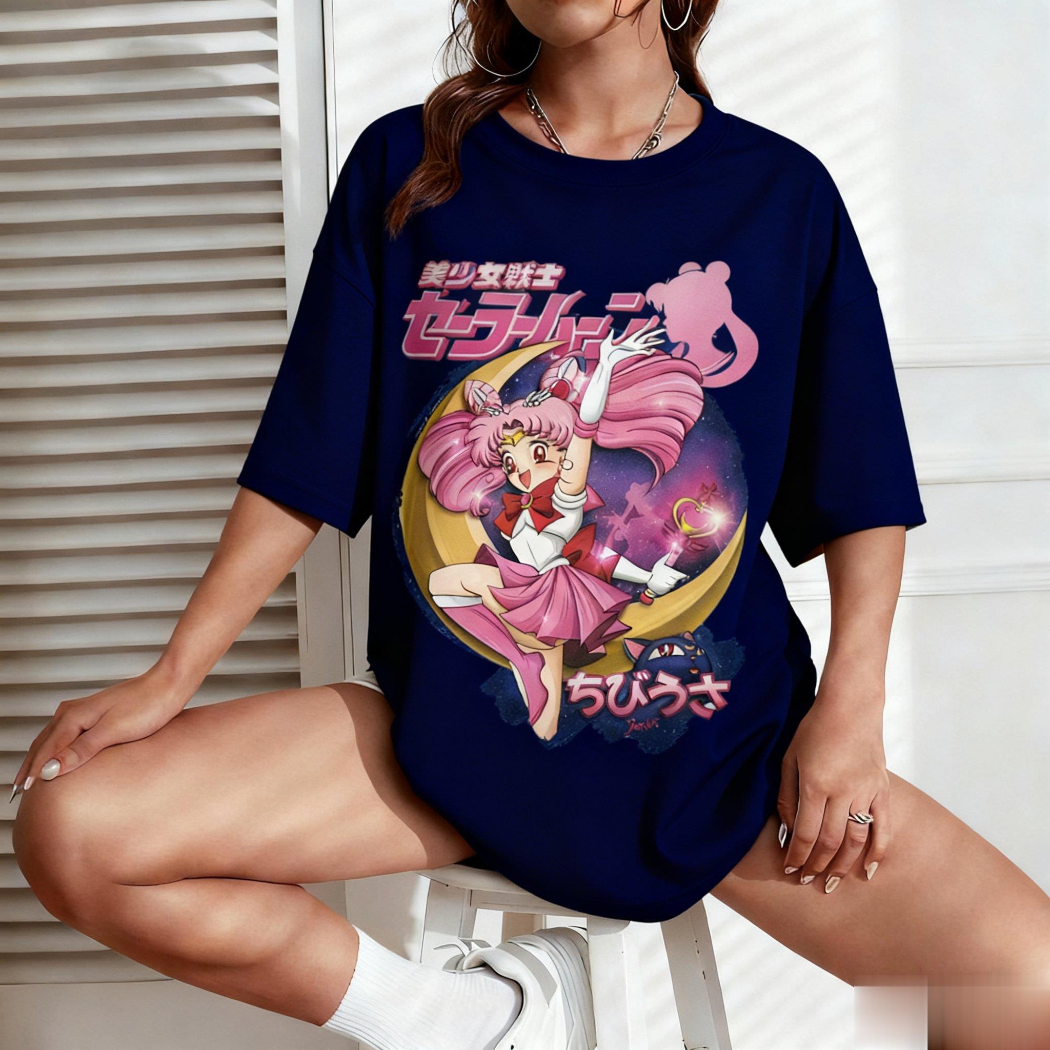 Sailor Moon Anime Print Men Wo - Japanese Summer Clothing Men review and price
