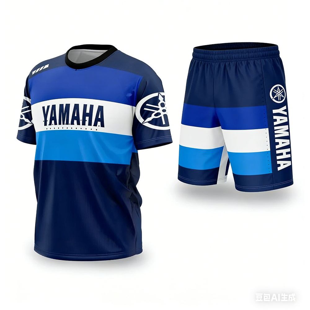 New Summer YAMAHA Men Women Mo - Summer Clothing Sets Men review and price