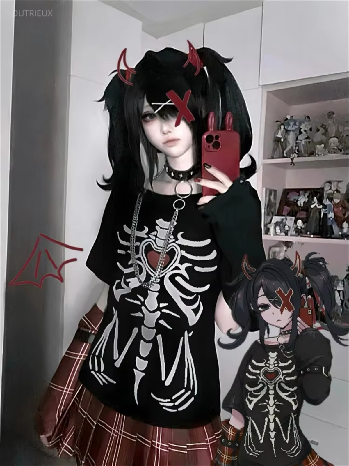 Rain T-Shirt Anime Ame Cosplay - Summer Rain Clothing review and price