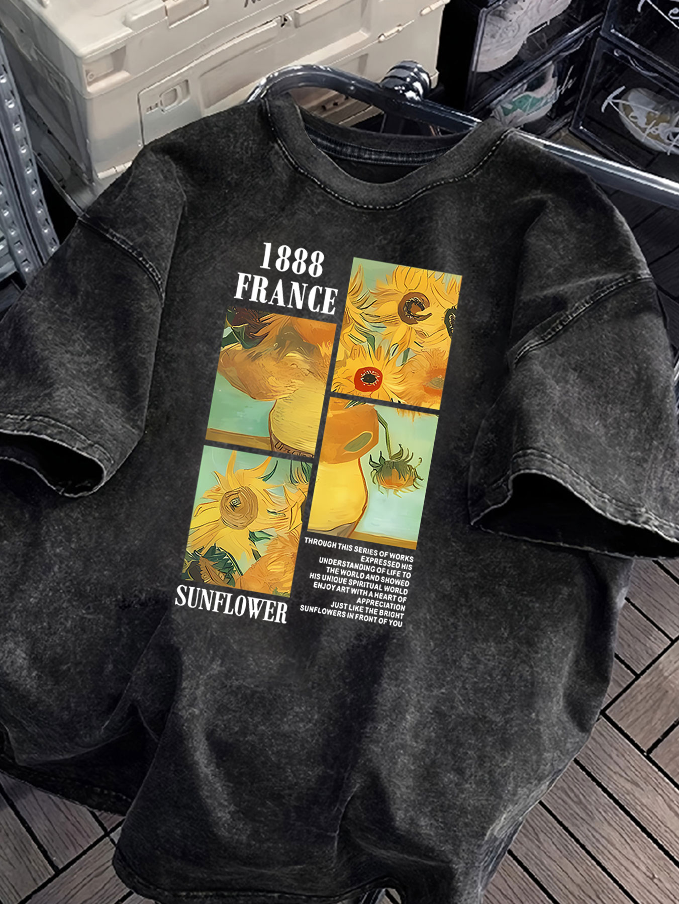 Washed Vintage t-shirts for Wo - Summer Clothing Drawing review and price