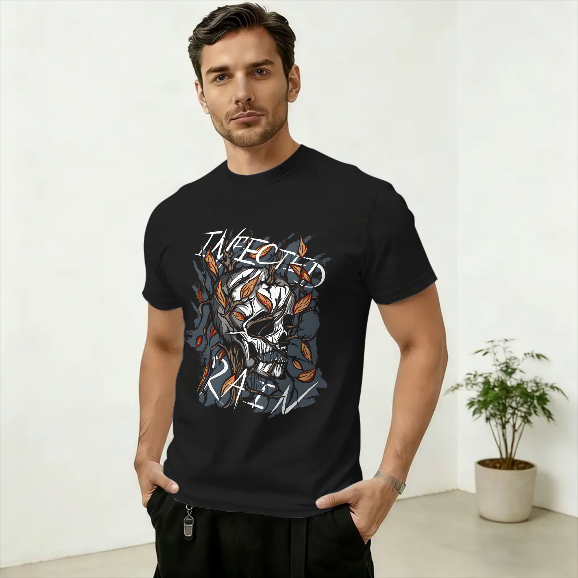 Band Infected Rain T-Shirt Sum - Summer Rain Clothing review and price