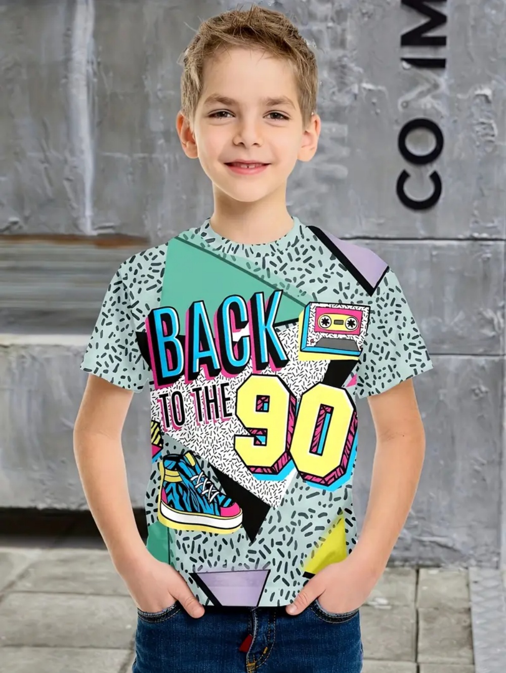 Children's Clothing T-Shirt Gr - Summer Clothing Drawing review and price