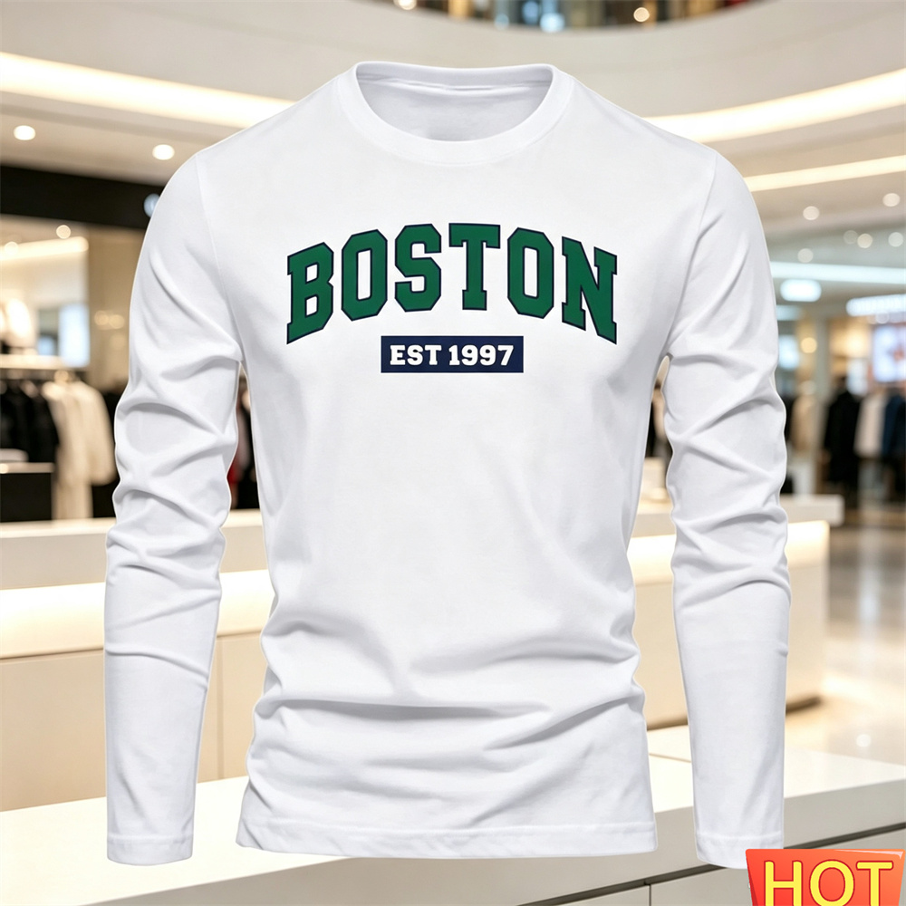 Autumn Summer Men's long sleev - Summer Quotes review and price