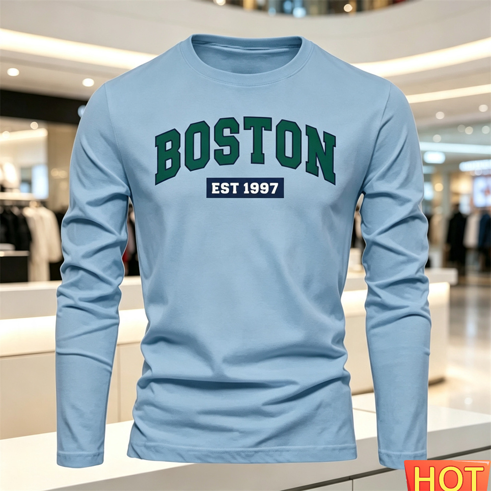 Autumn Summer Men's long sleev - Summer Quotes review and price