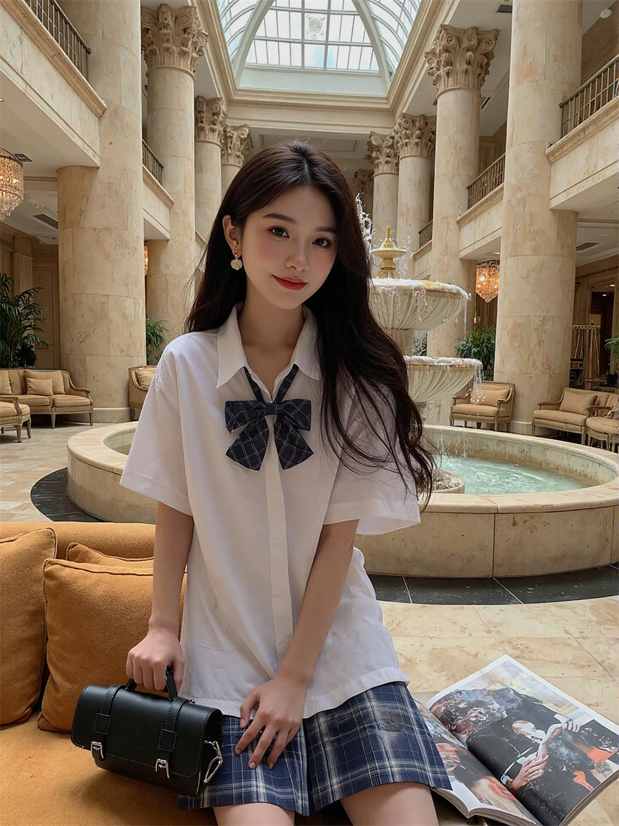 Short Sleeve Korean Style Shir - Summer Clothing Trends 2025 Women'S review and price