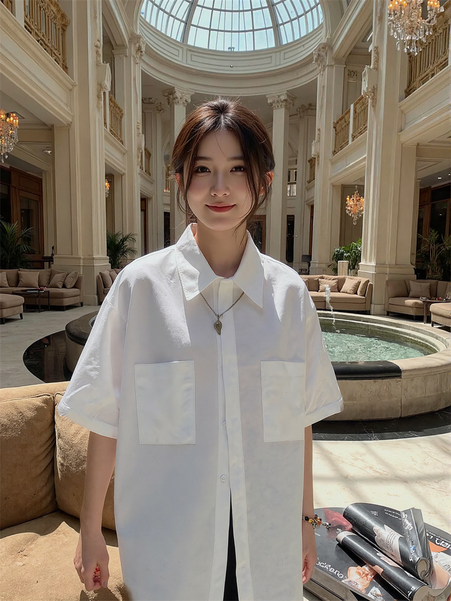 Short Sleeve Korean Style Shir - Summer Clothing Trends 2025 Women'S review and price