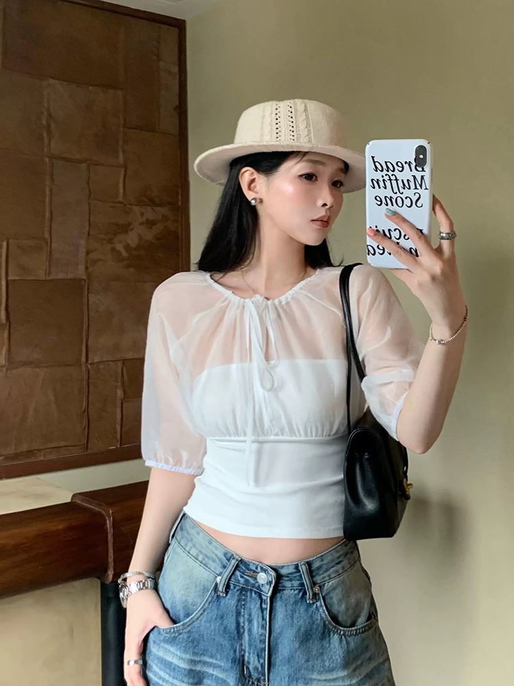 Mulberry Silk-Paneled Top with - Summer Clothing review and price