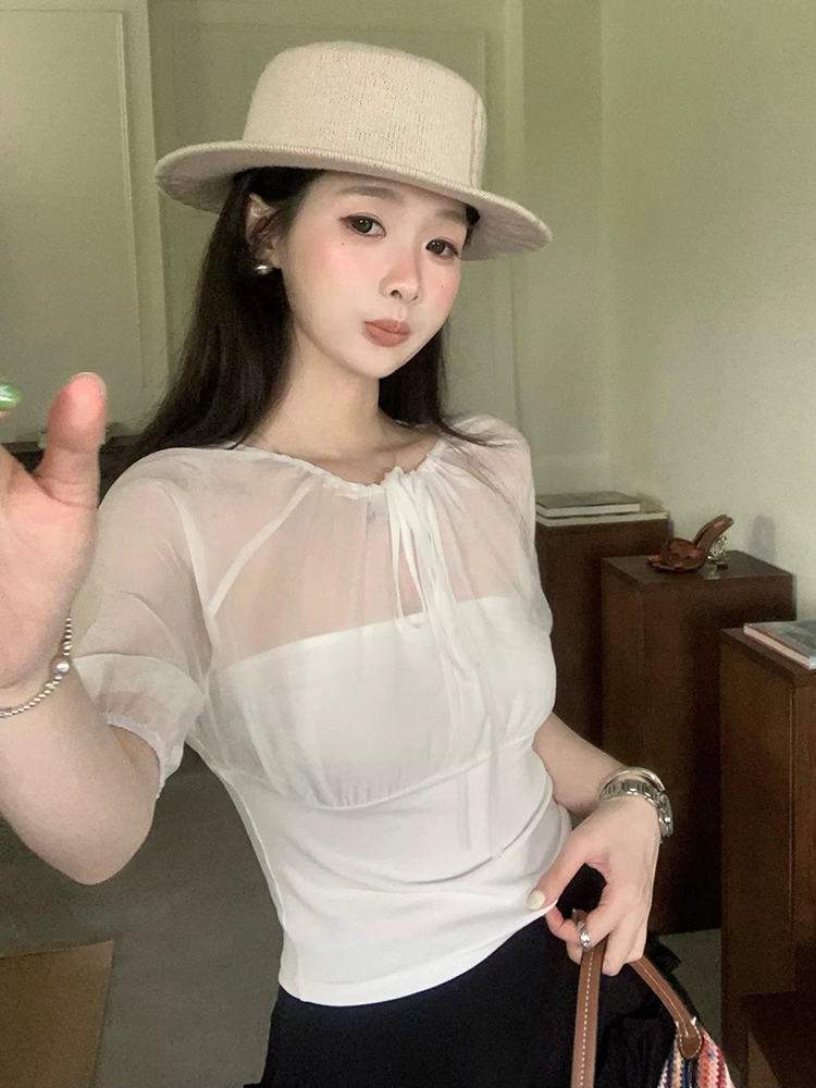 Mulberry Silk-Paneled Top with - Summer Clothing review and price