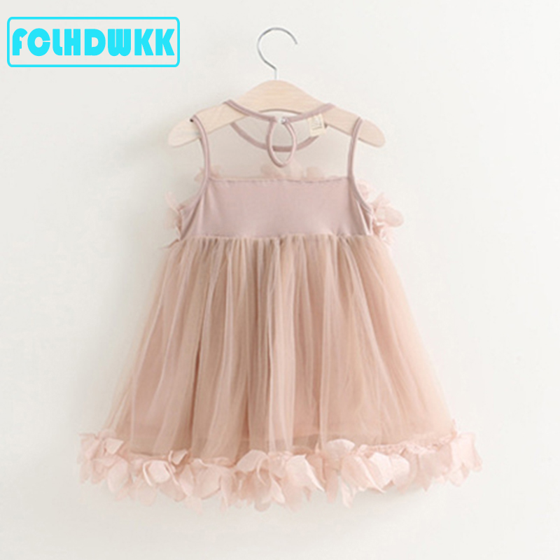Baby Girls Dress Summer Flower - Summer Line Clothing Brand review and price