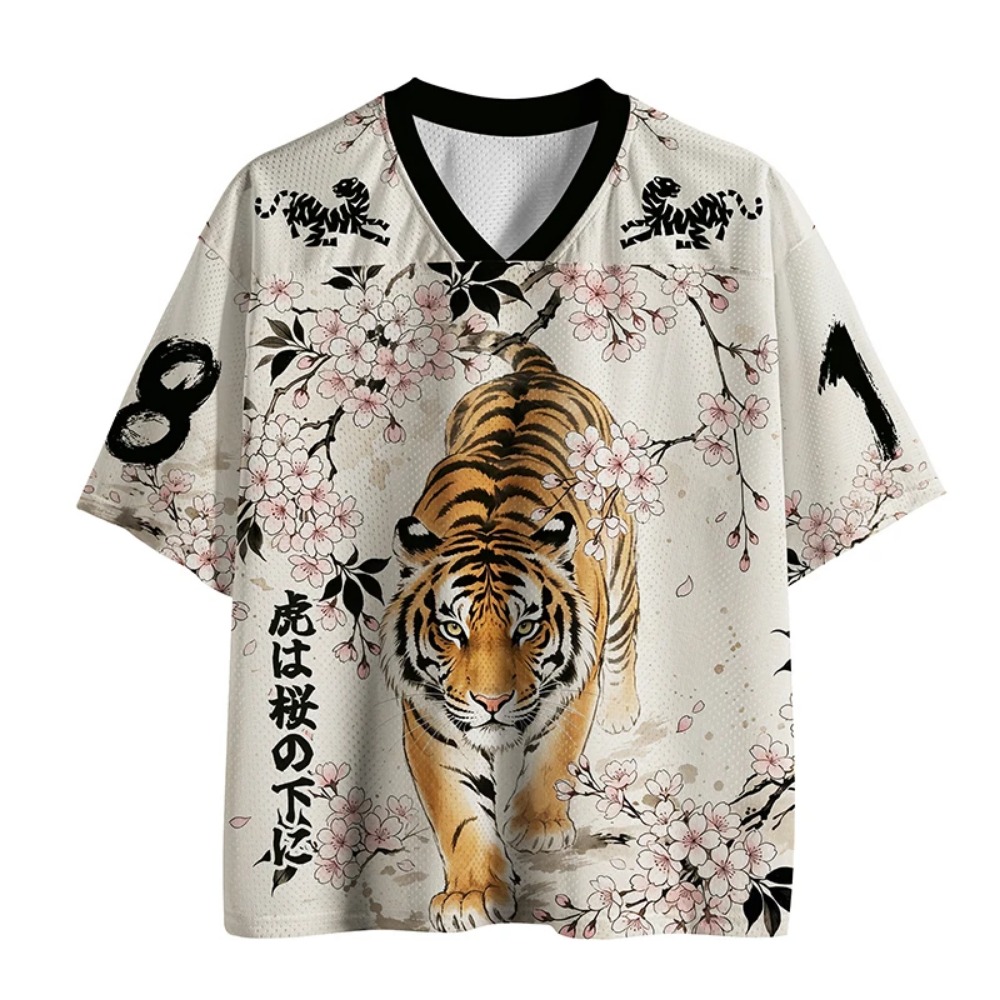 3D Print Japanese Ukiyo-e Tige - Japanese Summer Clothing Men review and price