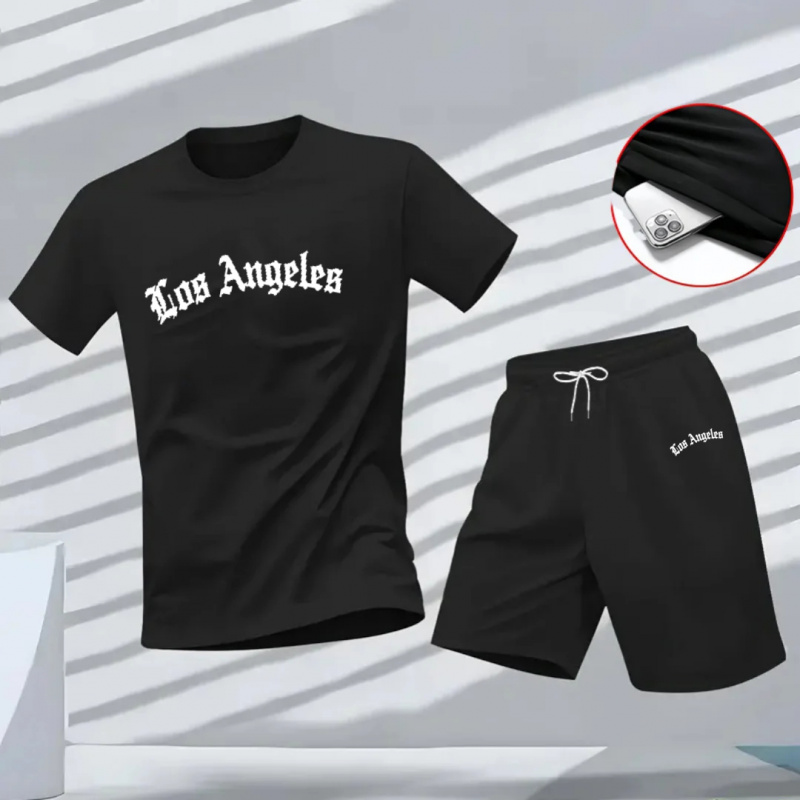 Men's Los Angeles Letter Print - Summer Quotes review and price