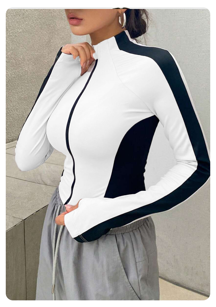 Yoga Clothes Stand Up Collar J - Summer Clothing review and price