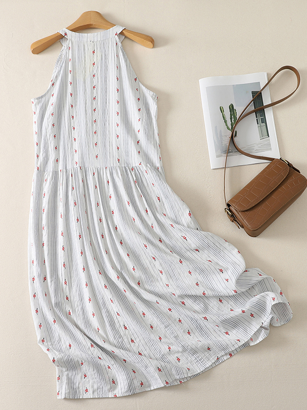 Elegant A-Line Dress Floral Pr - Summer Line Clothing Brand review and price
