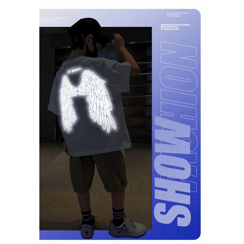 Youth Reflective Wings T Shirt - Summer Clothing For Teen Girls review and price
