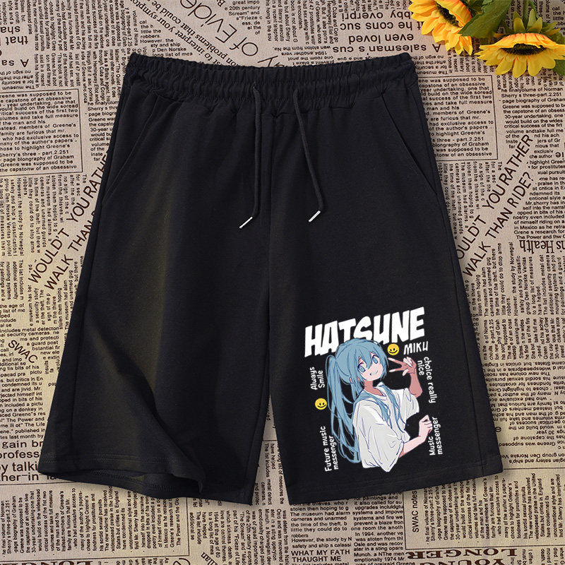 Hatsune Miku Shorts Summer Mal - Summer Clothing Brands review and price