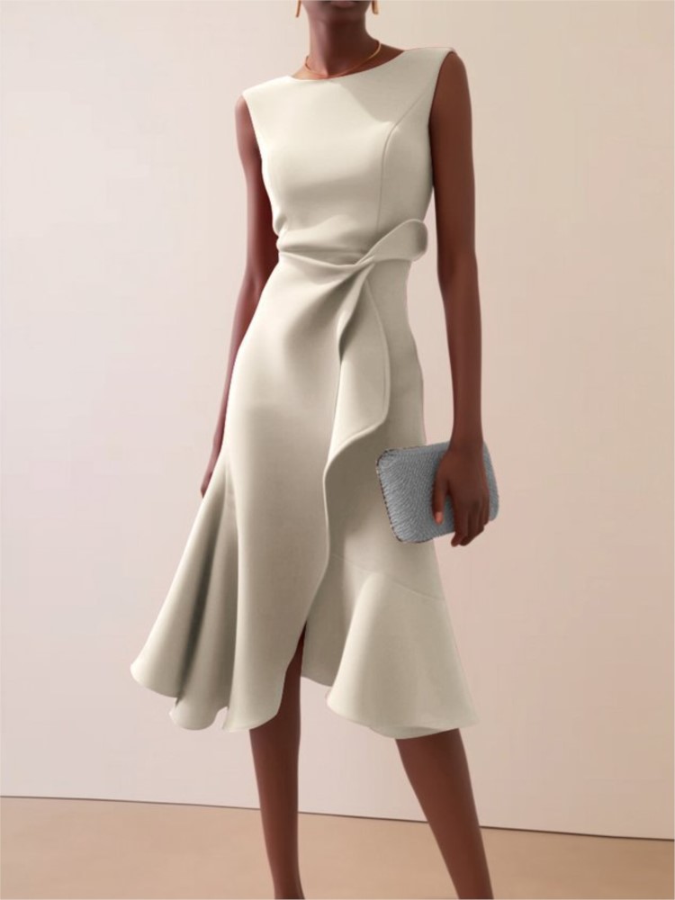 Elegant Women's Evening Dress  - Summer Clothing Drawing review and price