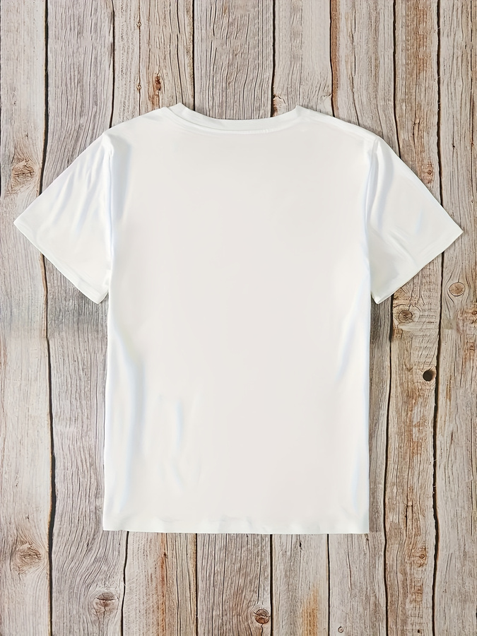 Cartoon Donut Print T-shirt, S - Summer Clothing Trends 2025 Women'S review and price
