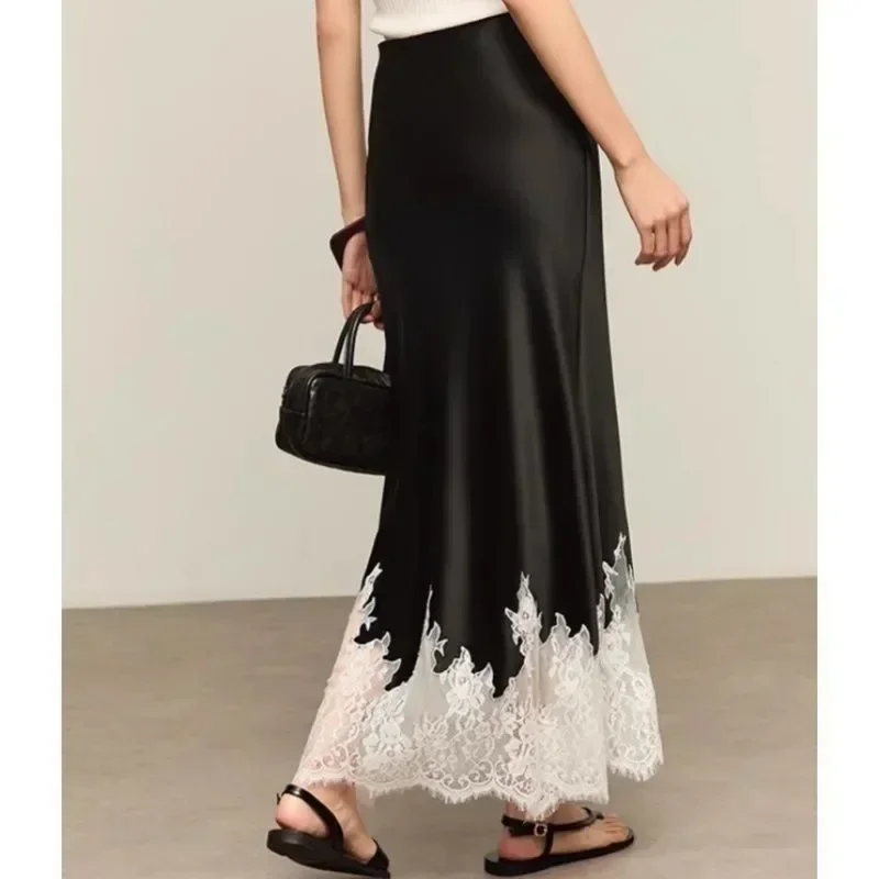 Fairy Lace-Trim Midi Skirt Hig - Summer Clothing Trends 2025 Women'S review and price