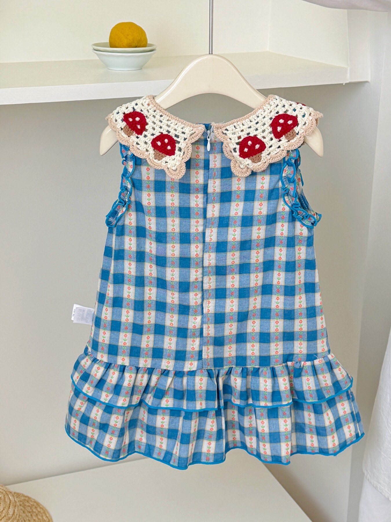 Girls Summer Plaid Strawberry  - Summer Clothing Fabric review and price