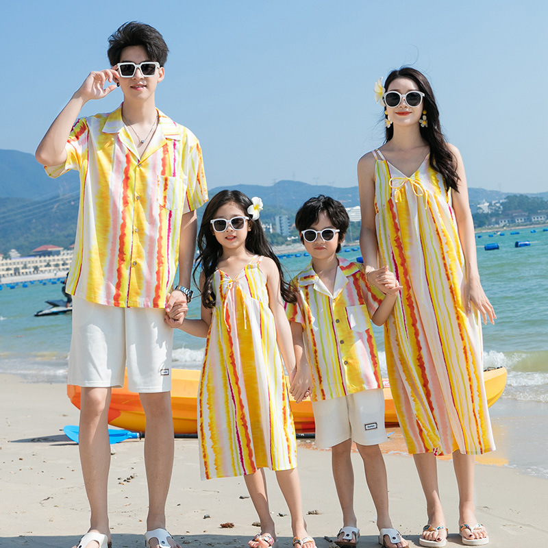Couple Beach Look Family Vacat - Summer Clothing Resort review and price