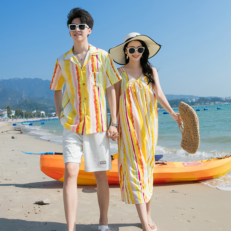 Couple Beach Look Family Vacat - Summer Clothing Resort review and price