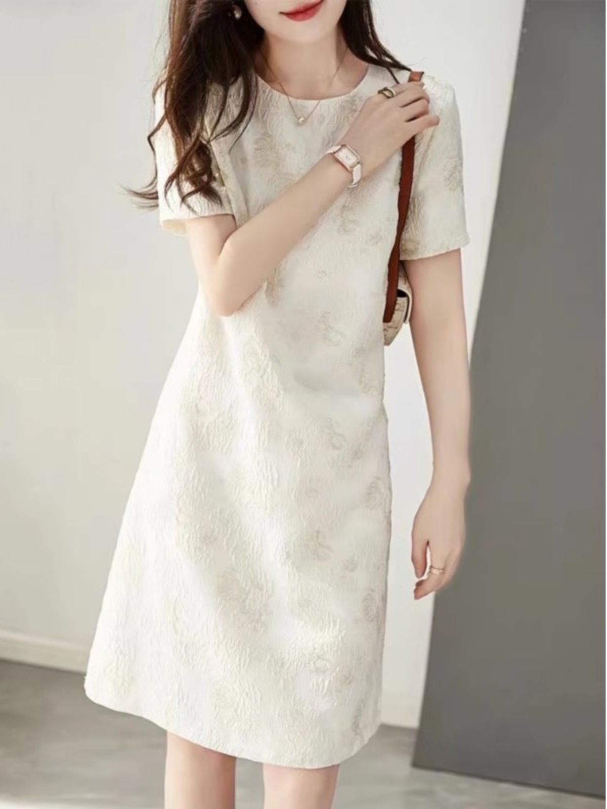 Elegant Slimming A-Line Straig - Summer Line Clothing Brand review and price
