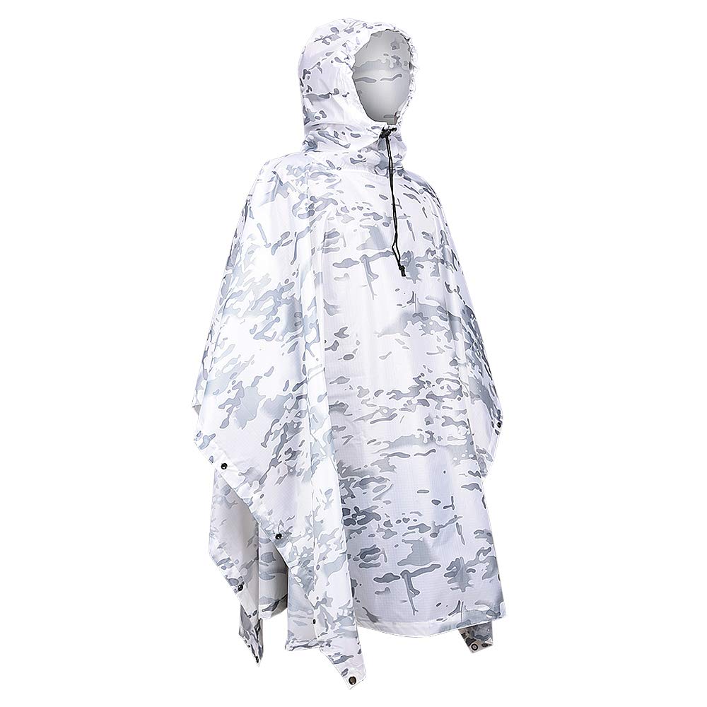 Camouflage Tactical Poncho Wat - Summer Rain Clothing review and price