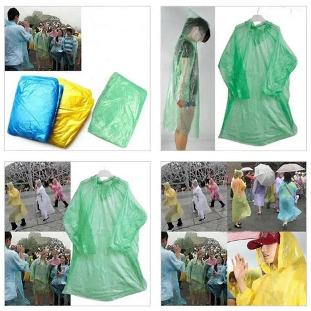 5/10PC Disposable Raincoat Adu - Summer Rain Clothing review and price