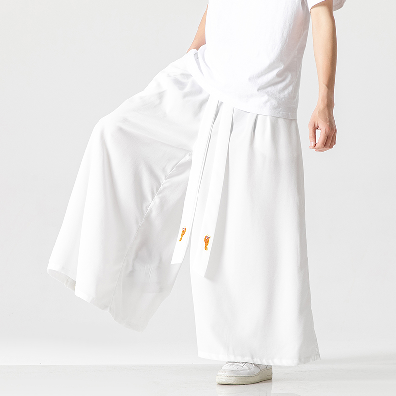 2023 Summer Mens Wide Leg Pant - Japanese Summer Clothing Men review and price