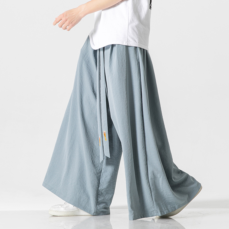2023 Summer Mens Wide Leg Pant - Japanese Summer Clothing Men review and price